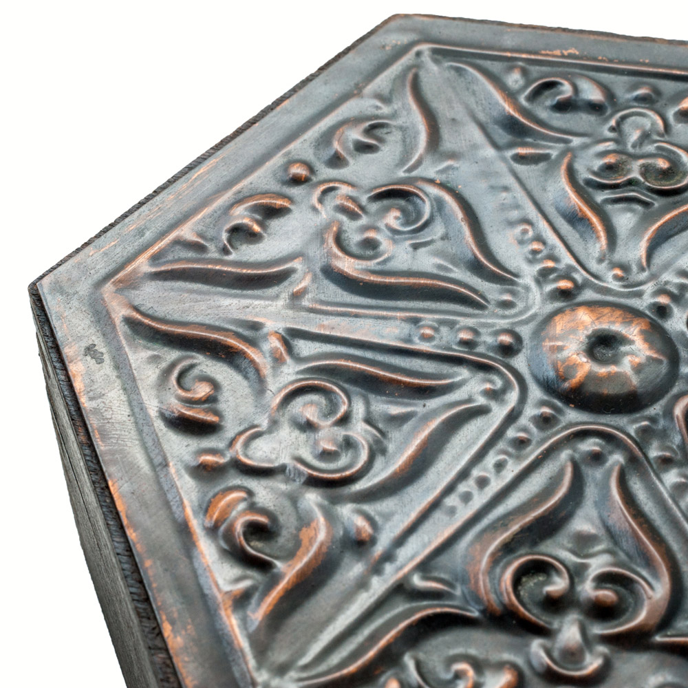 General Store Ltd. Home Accessories Vintage Embossed Wood Box